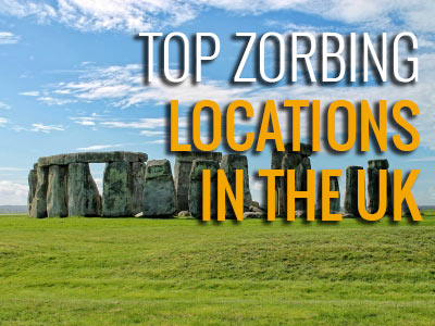 Top zorbing locations in the UK